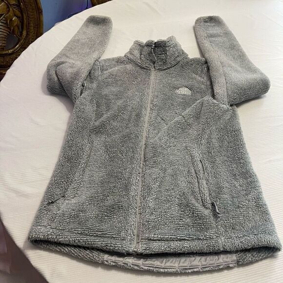 The North Face Grey Osito Women’s Fleece Jacket Size Medium - Picture 6 of 10